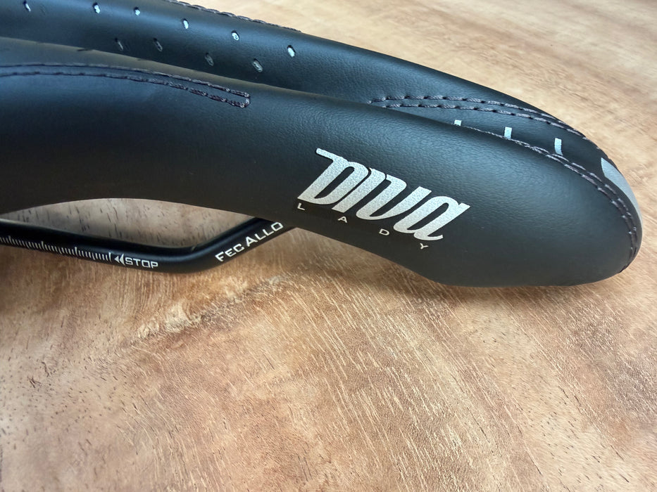 SELLE ITALIA Diva Lady Flow Saddle – Black FeC