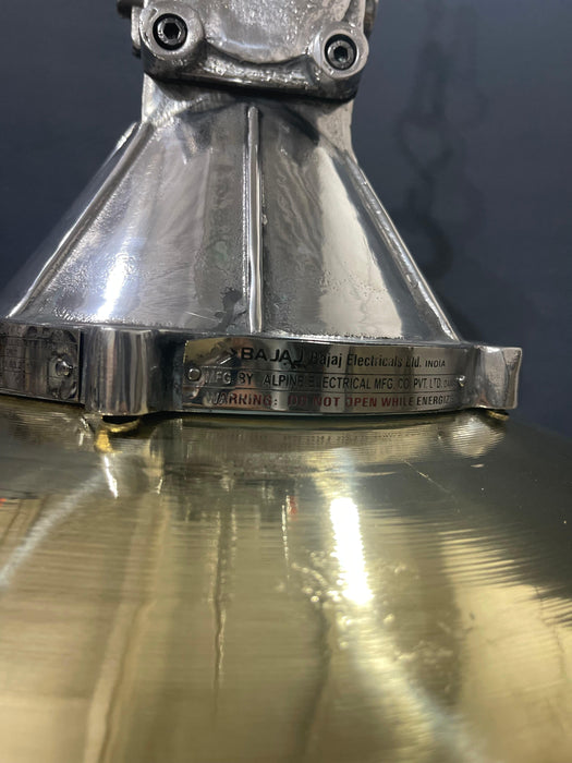 ALUMINIUM HANGING LIGHT WITH SHADE Model 6