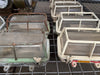 Vintage industrial bulkhead light with cage – photo 2