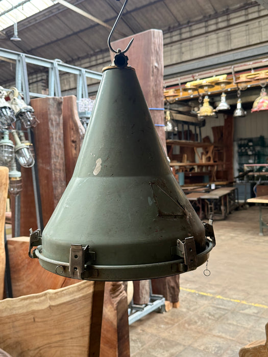 Salvaged Dae Yang Aluminium Deck Light Original colour