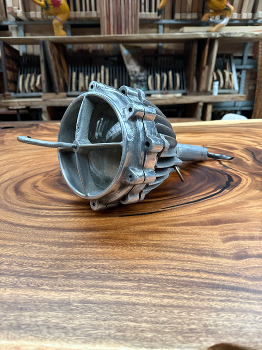 Salvaged S.R Browne Marine Handlamp with Hook
