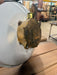 Salvaged Pauluhn brass passage light, full view