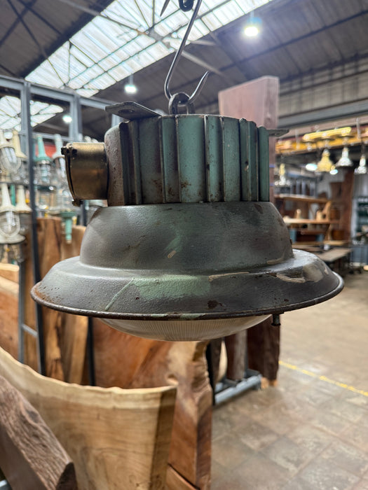 Salvaged flying saucer  light