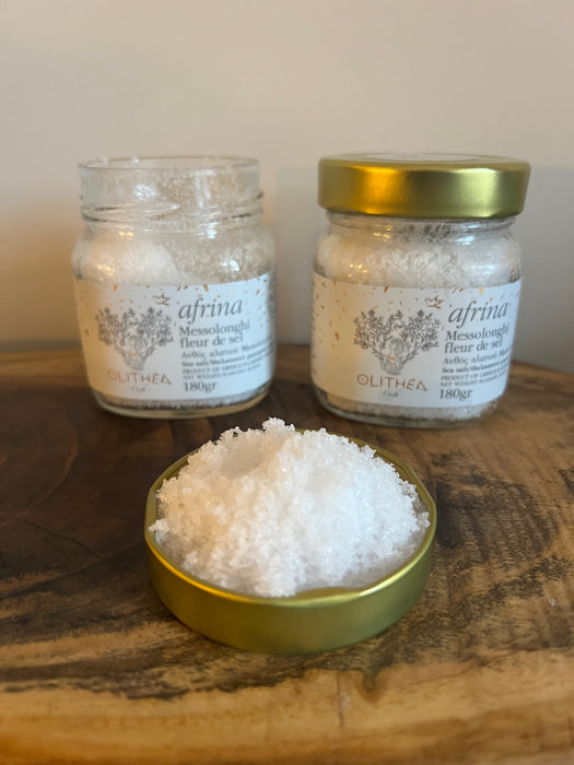 Olithea Afrina  Fleur de Sel 180 Grams