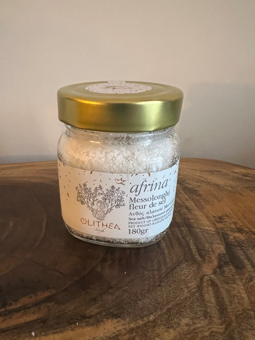 Olithea Afrina  Fleur de Sel 180 Grams