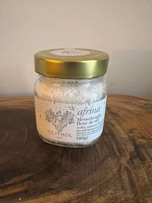 Super salt ! Olithea Afrina Fleur de Sel 180 Grams