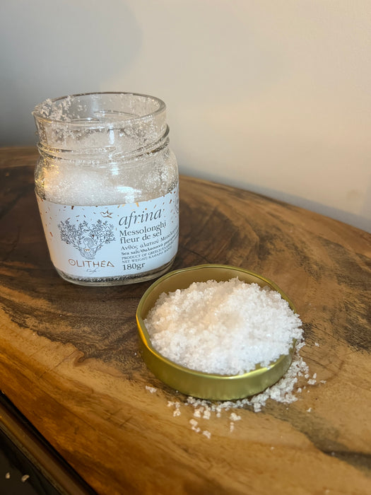 Olithea Afrina  Fleur de Sel 180 Grams