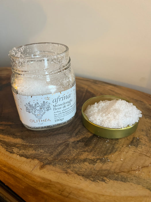 Olithea Afrina  Fleur de Sel 180 Grams