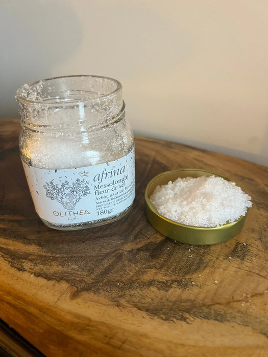 Super salt ! Olithea Afrina Fleur de Sel 180 Grams