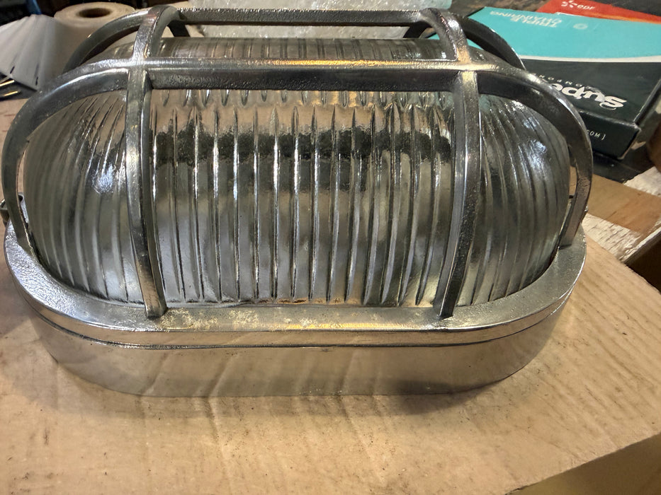 Aluminium Oval Bulkhead Light