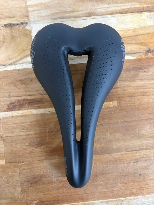 Final Clearance got to go Selle Italia Diva Gel Ti316 Superflow Women's Saddle - Black L3 150 x 260mm