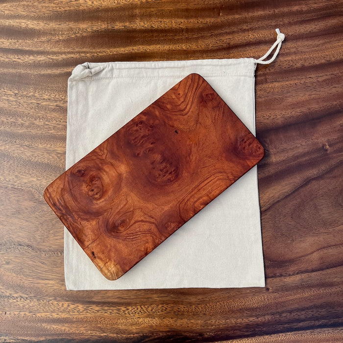 Wild Roots Premium Curly Mango Wood Serving / Chopping Board 35x20cm