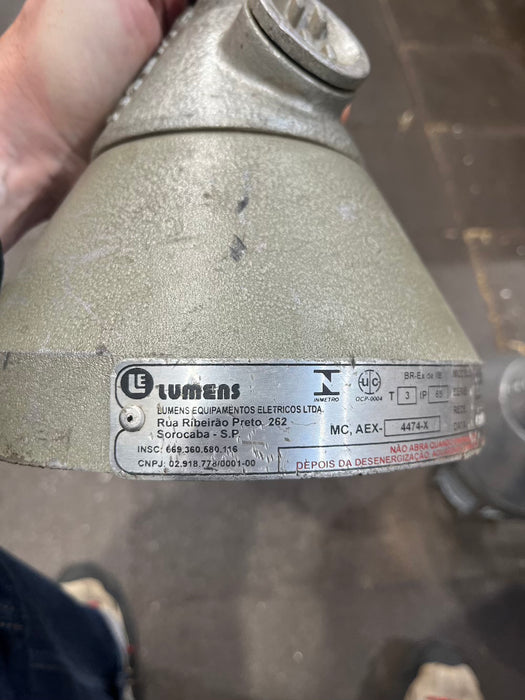 Salvaged Lumens Explosion-Proof Aluminium Pendant Light W-201/2