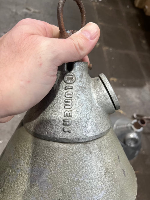Salvaged Lumens Explosion-Proof Aluminium Pendant Light W-201/2