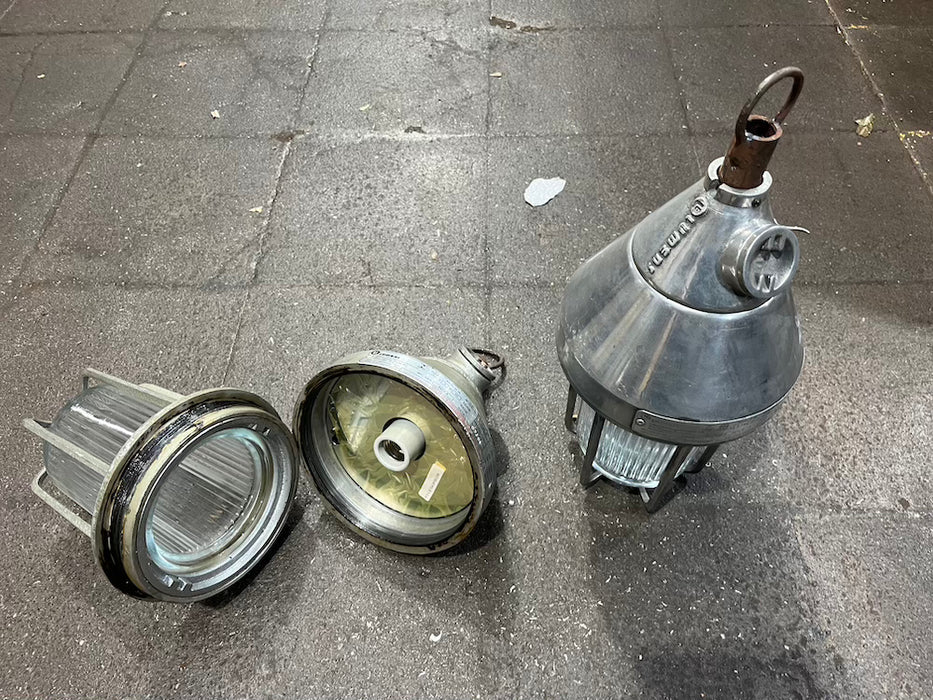 Salvaged Lumens Explosion-Proof Aluminium Pendant Light W-201/2