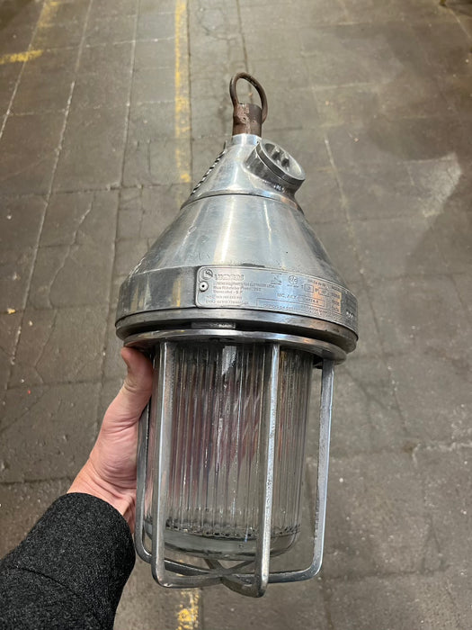 Salvaged Lumens Explosion-Proof Aluminium Pendant Light W-201/2