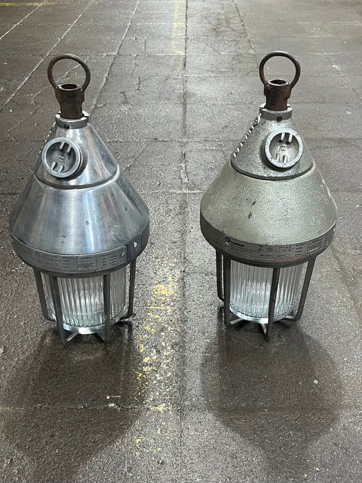 Salvaged Lumens Explosion-Proof Aluminium Pendant Light W-201/2