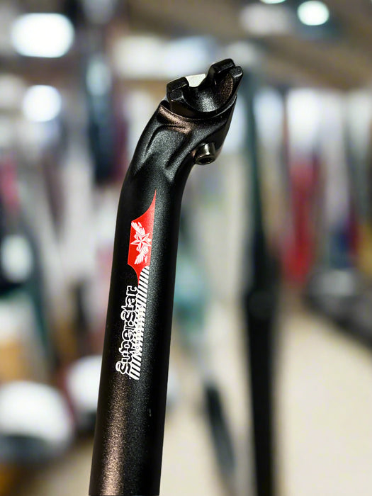 Superstar Black Alloy Seatpost | 30.9mm x 400mm