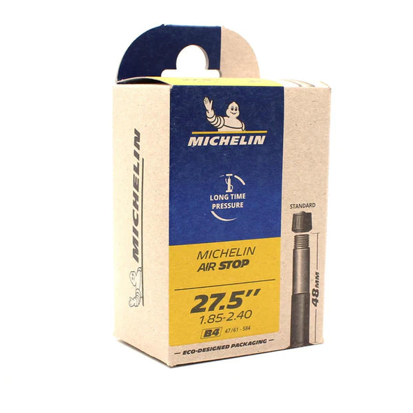 Michelin B4 Airstop 27.5" Inner Tube – 47/61-584, Presta 48mm