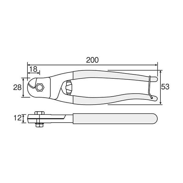 Hozan N-16 Wire cutter