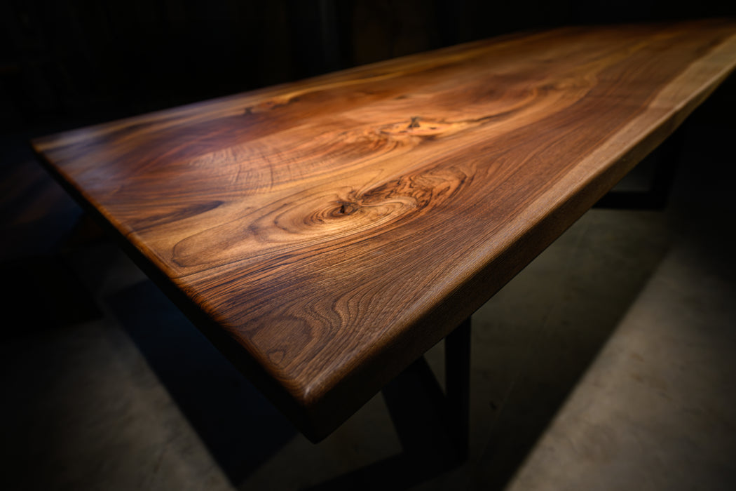 True Wood 'Open Book' Dining table
