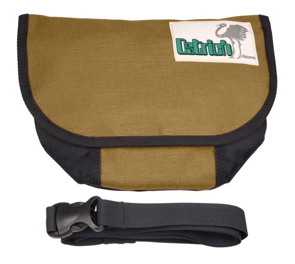 Ostrich Mini Messenger Bag