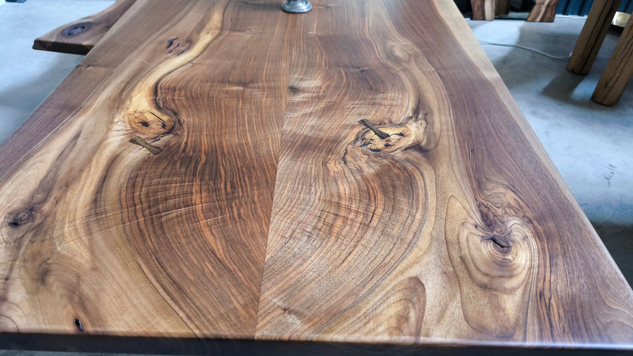 True Wood 'Open Book' Dining table