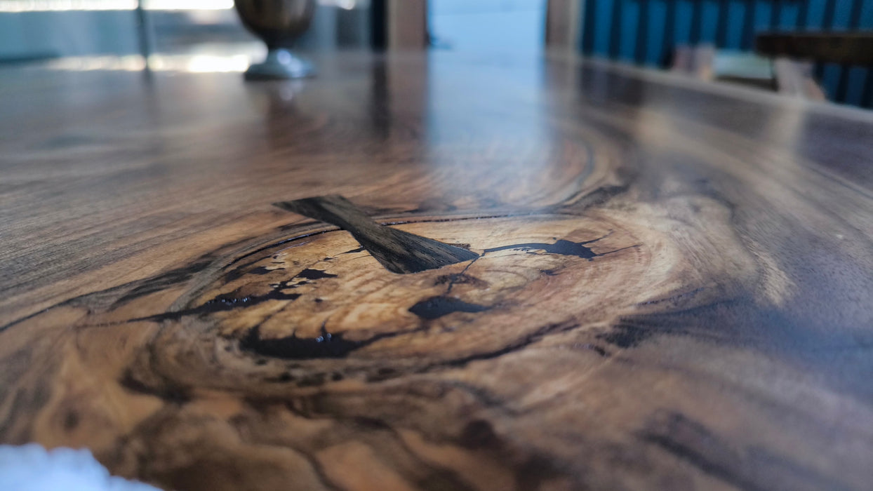True Wood 'Open Book' Dining table