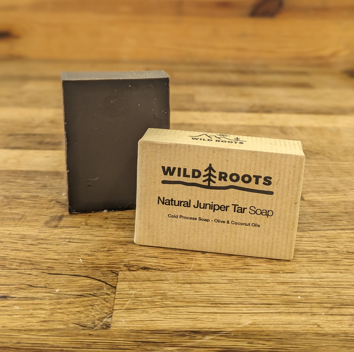 Wild Roots Cade Juniper Tar Soap — bananaindustries