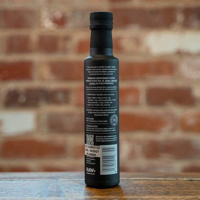RAW+ BOOST 1000+ | High Phenolic Extra Virgin Olive Oil | 1,088 mg/kg