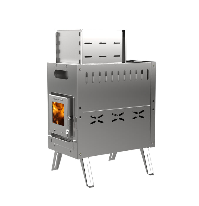 Wild Roots Portable Sauna Hot Tent Wood Burner Stove — bananaindustries