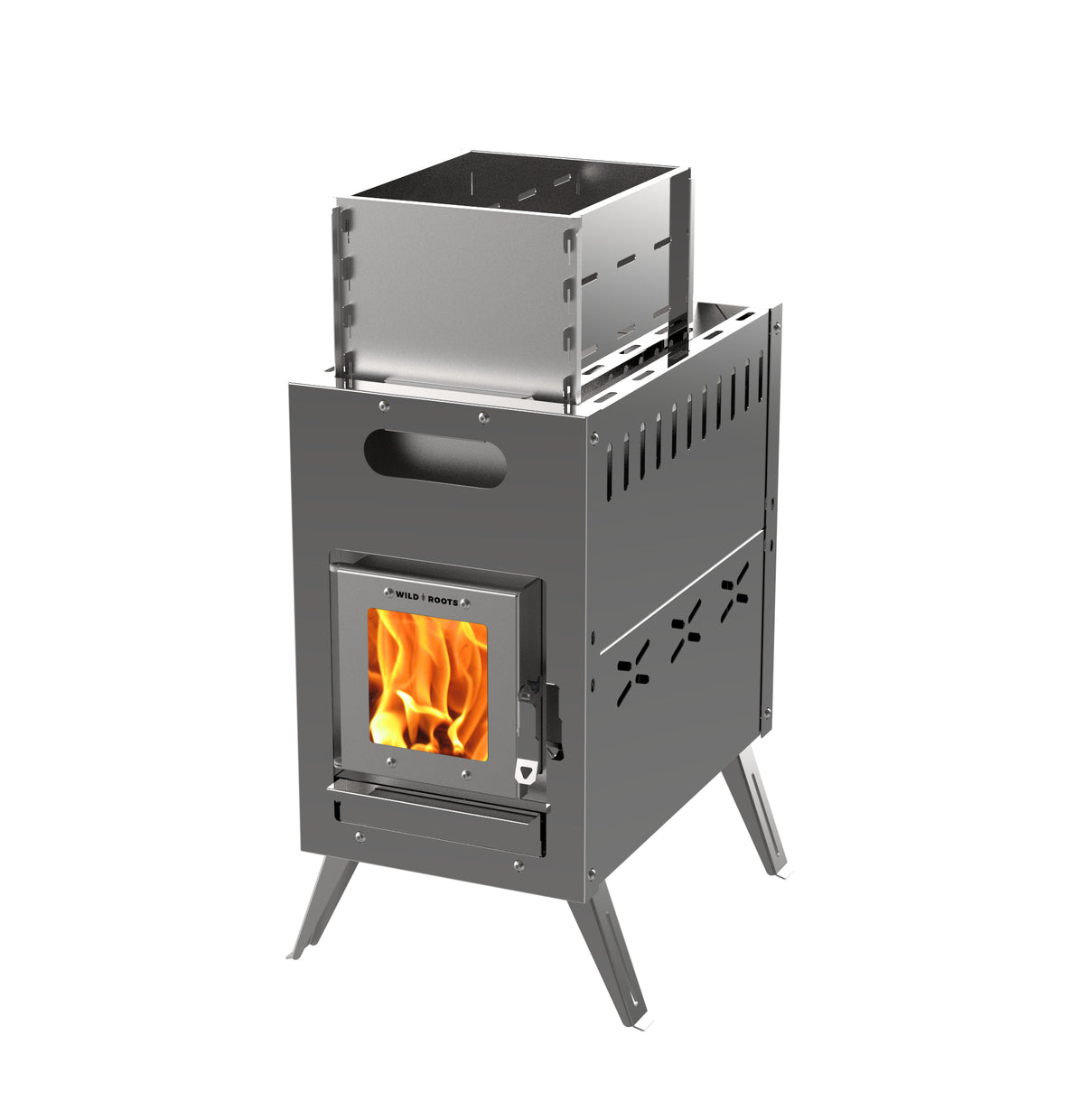 Wild Roots Portable Sauna Hot Tent Wood Burner Stove — bananaindustries