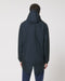 Stanley/Stella SX204 unisex padded parka jacket in French Navy worn by model, back view