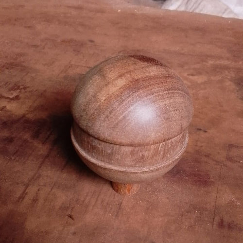 Handmade Wooden Sphere, Rengas & Merbau Hardwood Ball | Wild Roots
