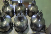 Salvaged IRON SHADE LIGHT JTC -77
