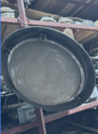 Salvaged flying saucer  light P-26