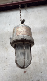 Salvaged Large Pendant light P-65