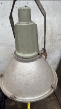 Salvaged Huge Pendant light P-71