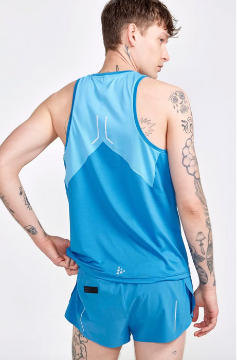 Craft PRO Hypervent Singlet M- Fluid-Zenith - Blue