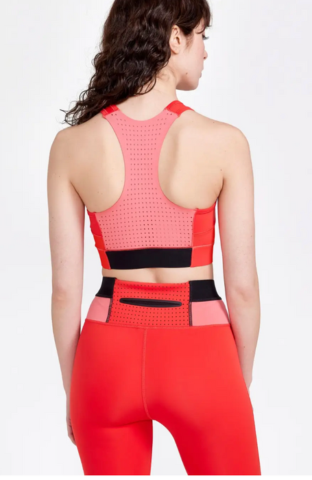 Craft PRO HiT Blocked Sport Top W - Reddish-Lavendar