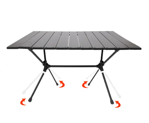Aluminium Portable Camping Adjustable Table