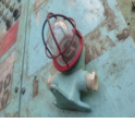 Salvaged ALMUNIUM WALL LIGHT SMALL JTC-25