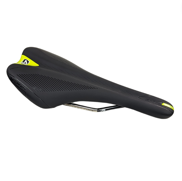 Forza 4ZA Titanium Men's Saddle 130mm x 280mm Black