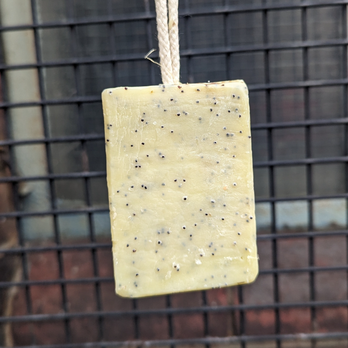 Poppy Exfoliator Soap Hand Made Soap