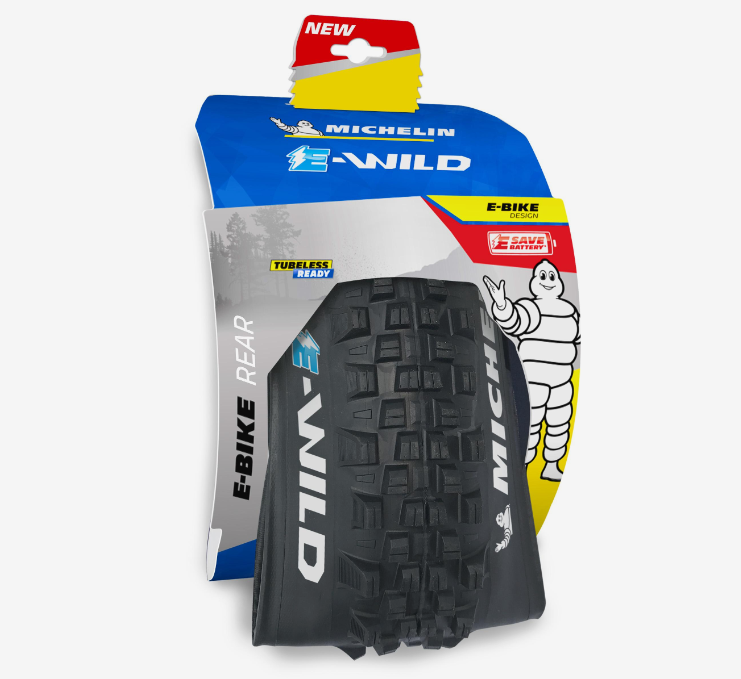 Michelin E-Wild Tyre 27.5 x 2.60" Tubeless Folding Front RRP £64.99 E-bike Tyre