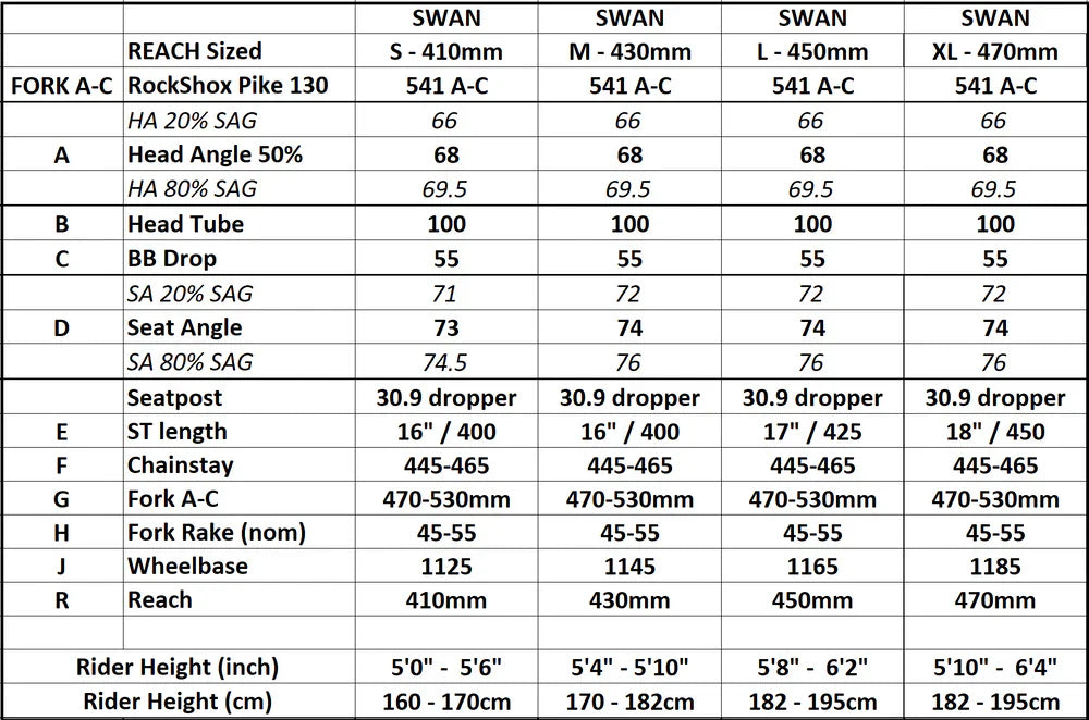 OLSEN BIKES - TITANIUM FRAME  Ti2 - Swan - Mokahini