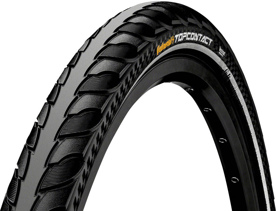 Continental Top CONTACT II Reflex Tyre Foldable BLACKBLACK REFLEX 700X47C