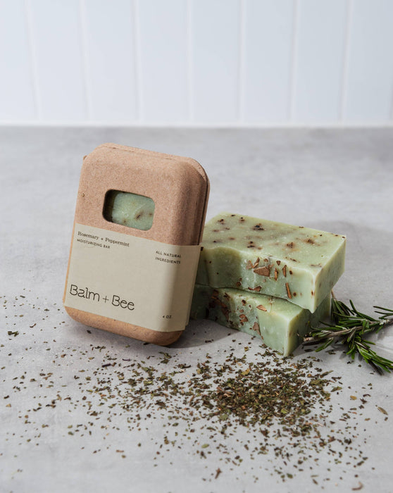 Balm and Bee Rosemary Peppermint Soap 4oz