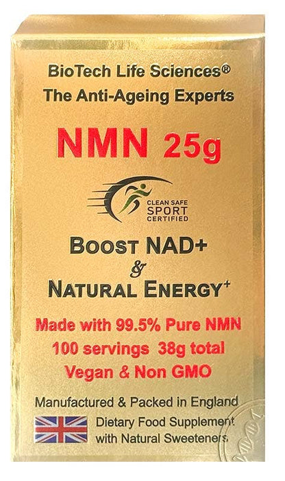 NMN NAD+ Resveratrol Vitamins - Anti-Aging powder/drink mix