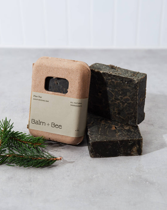 “Balm and Bee” Deep Cleansing Pine Tar Soap 4oz